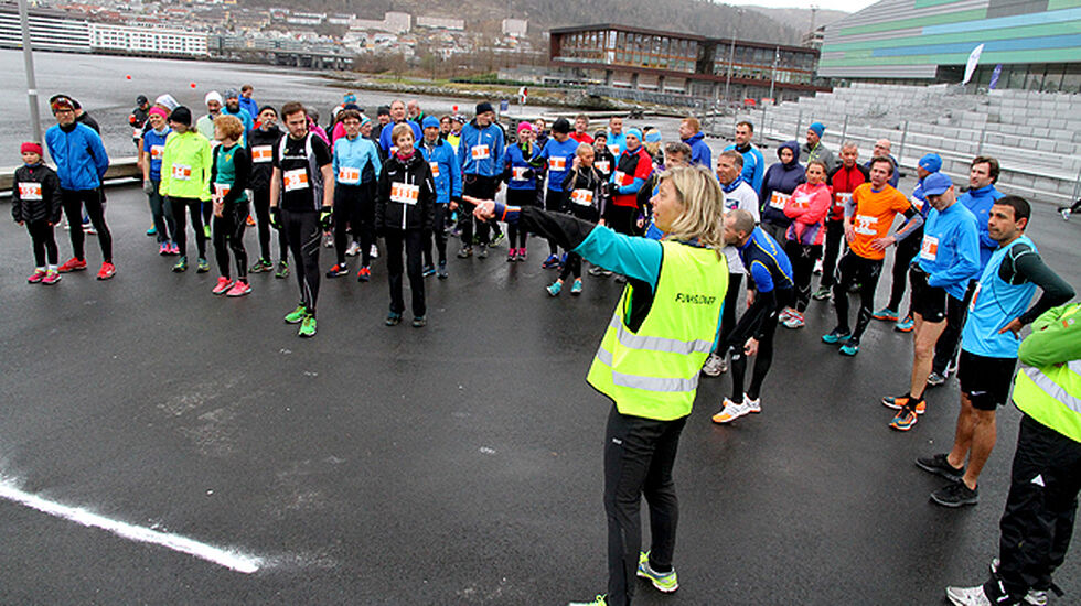 Klart for start under årets 1. løp. Foto : Arne Dag Myking