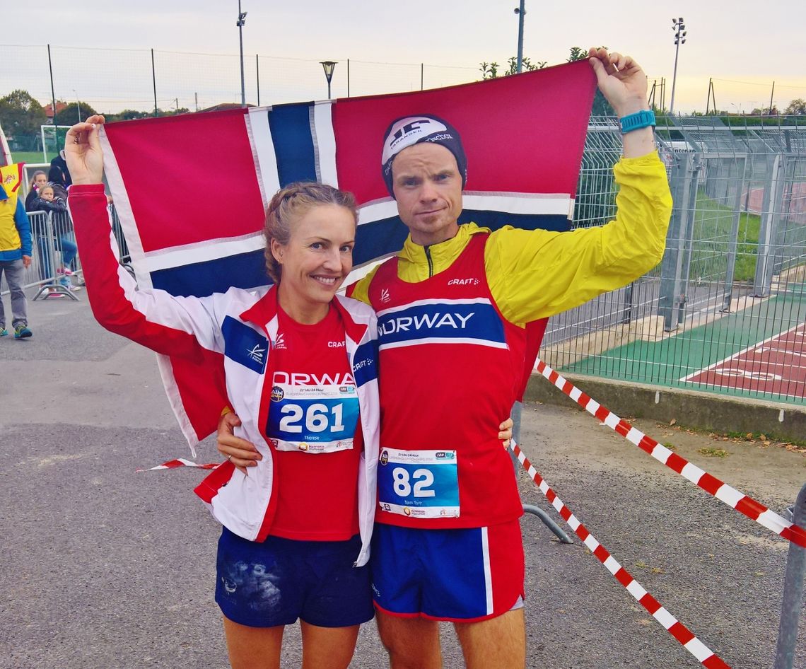 Det ble flotte plasseringer i EM på Therese Falk og Bjørn Tore Taranger (foto: Thomas Johannesson).