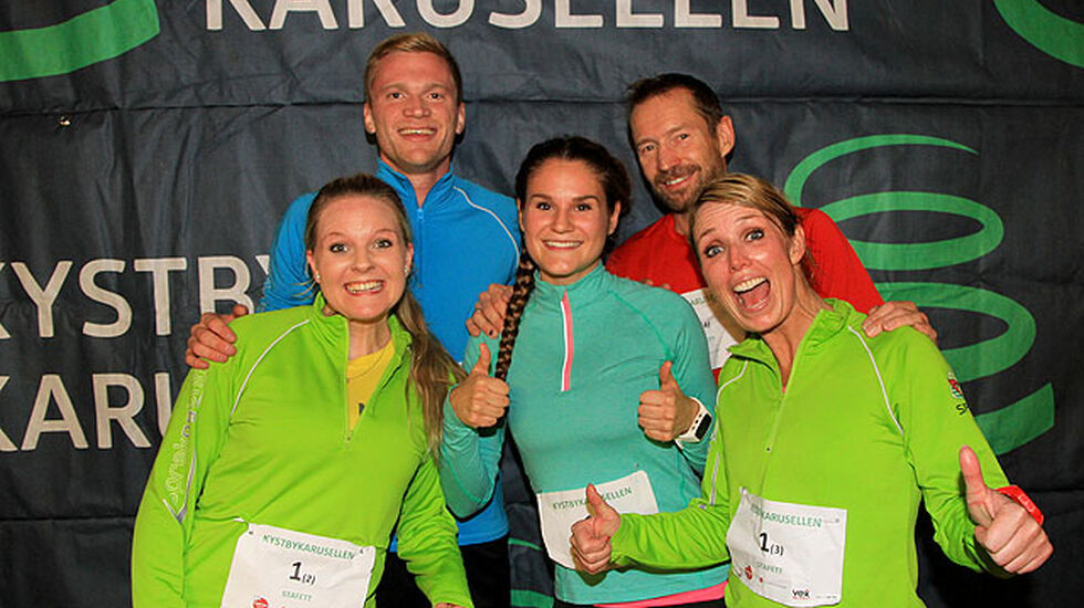 Vinner av stafetten ble laget fra Sprek og Blid, som heter Litt Sprek/Veldig Blid