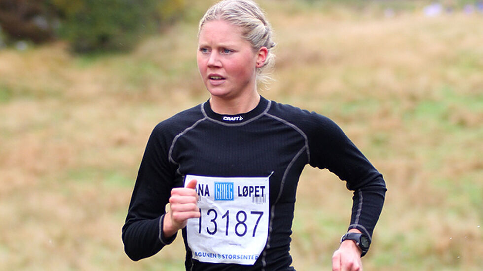 Ingeborg Kristine Lind tok en soleklar seier i det ca. 7 km lange Silvia Nightrun. (Arkivfoto: Oddny Ringheim)