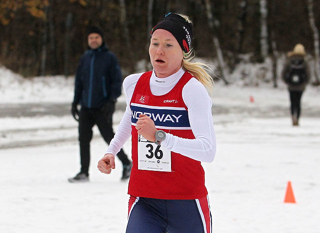 Lena Selen imponerte med en sjetteplass og ble Norges beste løper
