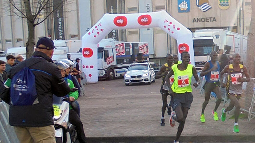Teten i årets San Sebastian Marathon.
