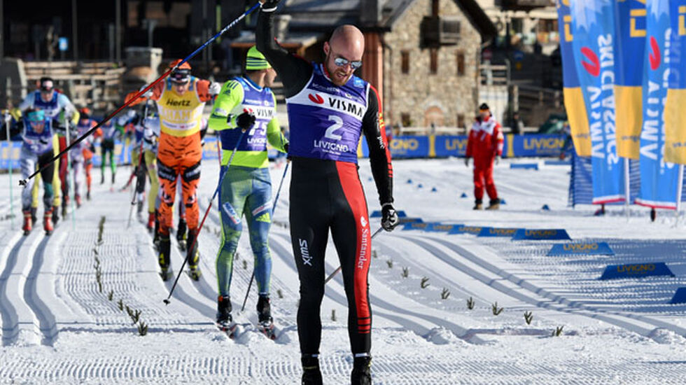 Tord Asle Gjerdalen, Santander går inn til sin fjerde seier totalt i SKi Classic.  Foto: Arrangøren.