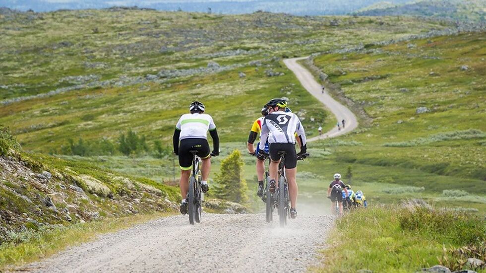 Fra Femundrittets høyeste punkt på Luvhøa 988 moh. (Foto: Ola Matsson)