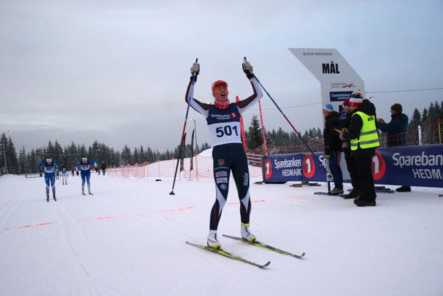 Får Aurora Ulsaker Bjørn mer å juble for i touren på hjemmebane som her under fjorårets HA-sprint? (Foto: Stein Arne Negård)