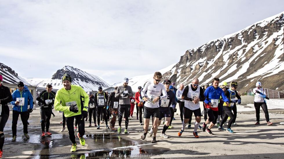 Start 2015 (foto Geir Barstein, Svalbardposten).