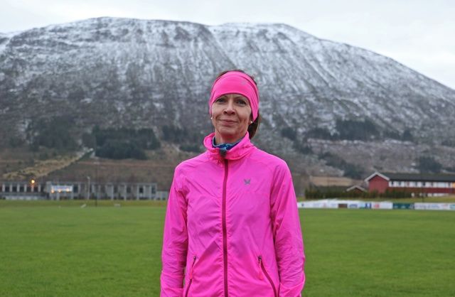 Tidligere eliteløper på mellomdistanser, Trine Pilskog fra Hjørungavåg er nå mosjonsløper, men viste i dag at formen fremdeles er god. Hun blei suveren vinner av kvinneklassen.