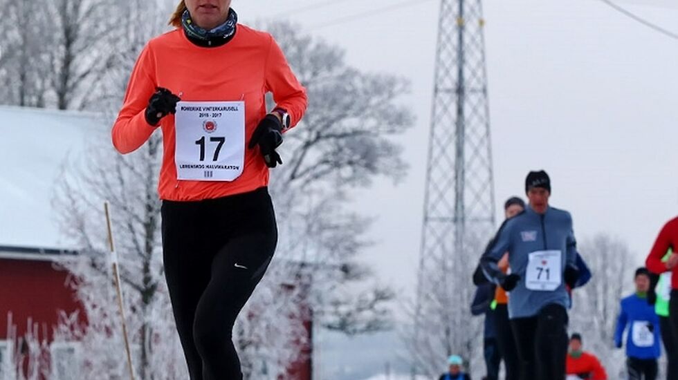 Silje Christensen i vinterkarusellens 2. løp på Sørum der hun ble nummer tre. På Bjørkelangen vant hun (foto: Bjørn Hytjanstorp).