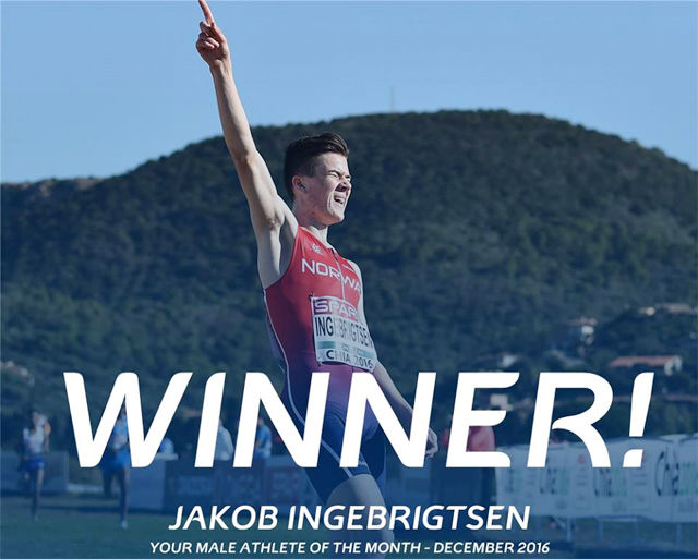 Mange lot seg imponere da Jakob Ingebrigtsen vant EM terrengløp for juniorer. (Foto: Det europeiske friidrettsforbundet) 