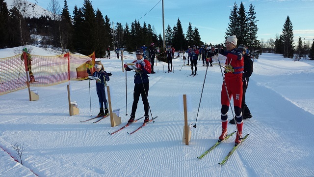 Klare til start. (Foto: Stein Arne Negård)