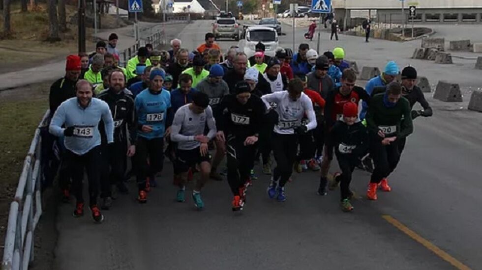 Vest-Agder vinterkarusell gikk sist helg med 3 km og 10 km i Mandal (Foto: maraton.no/Ivar Gogstad)