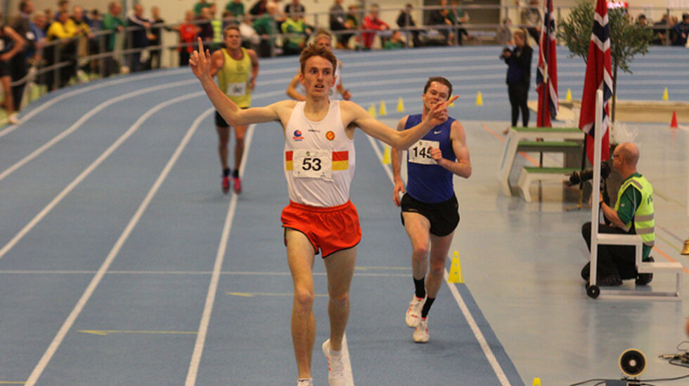 Marius Vedvik jubler over gull nummer 2