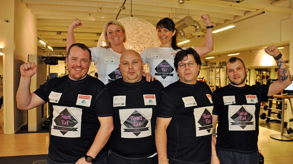 Team Tæl (foto: Kristian Rothli, Lofotposten).