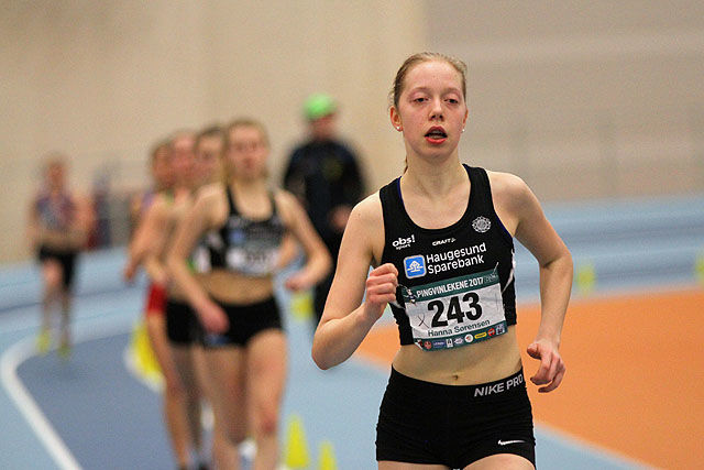 Hanna Sørensen fra Haugesund tok en klar seier i J15.