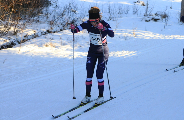 Berit Gjelten vinner Markatrimmen. Foto: Sol Haugen