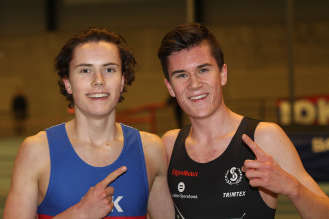 Ole Lyngbø fra Ask og Jakob Ingebrigtsen fra Sandnes ble vinnerne i G16 og G17 på 1500m.