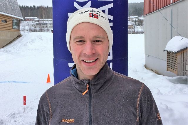 John Christian Deighan Hansen har fått for vane å være førstemann over Mora - i år med målgang ved Storstua på Koppang. (Foto: Gjermund Aasbrenn)