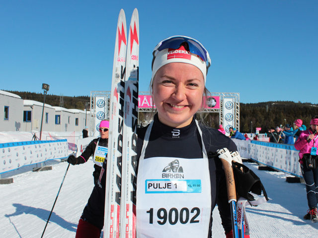 Marthe Bjørnsgaard vant 15 km i Ingalåmi med solid margin.