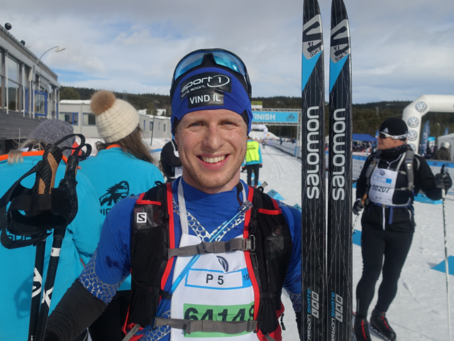 Vinner av årets Ulsjøløp, Petter Soleng Skinstad Arkivfoto:Finn Olsen