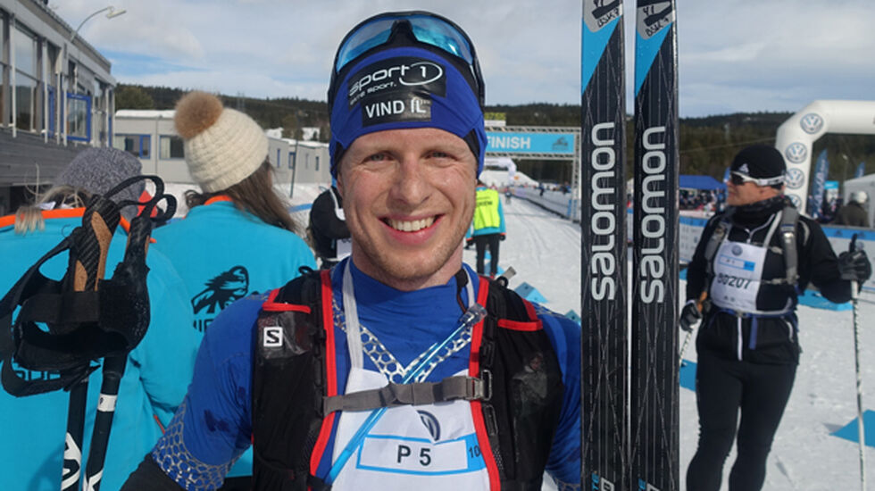 Vinner av årets Ulsjøløp, Petter Soleng Skinstad Arkivfoto:Finn Olsen