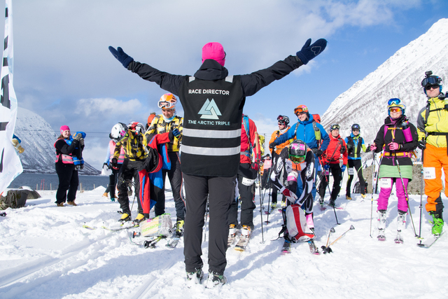 Start Lofoten Skimo 4000+. Foto: Maja B. Karlsen Start Lofoten Skimo 4000+. Foto: Maja B. Karlsen