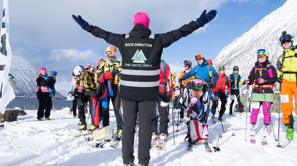 Start Lofoten Skimo 4000+. Foto: Maja B. Karlsen​