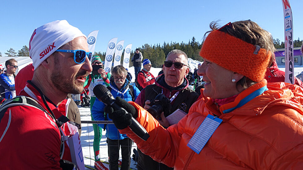 Kronprins Haakon var raskere enn sin danske kollega, Kronprins Frederik, også i år .