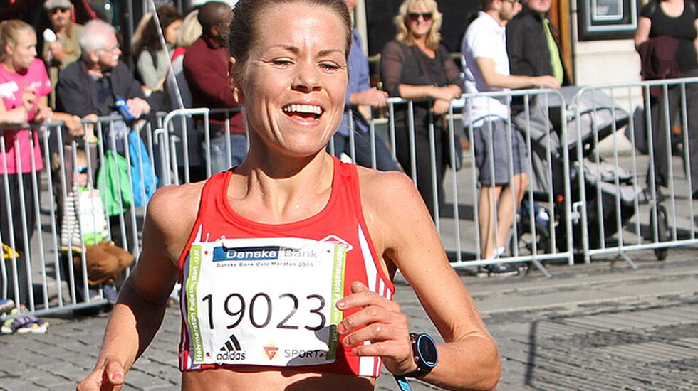 Ida Bergsløkken var et stykke bak persen, men gleda seg over seier og en positiv opplevelse i Varvetmilen. (Arkivfoto: Runar Gilberg) 