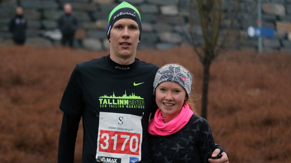Tiit Oinus og Adele Henriksen var de raskeste på 5 km