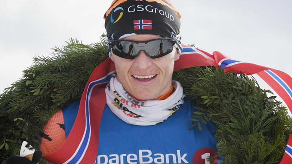 Petter Eliassen, her etter seieren forrige helg i Reistadløpet. Foto: Arrangøren