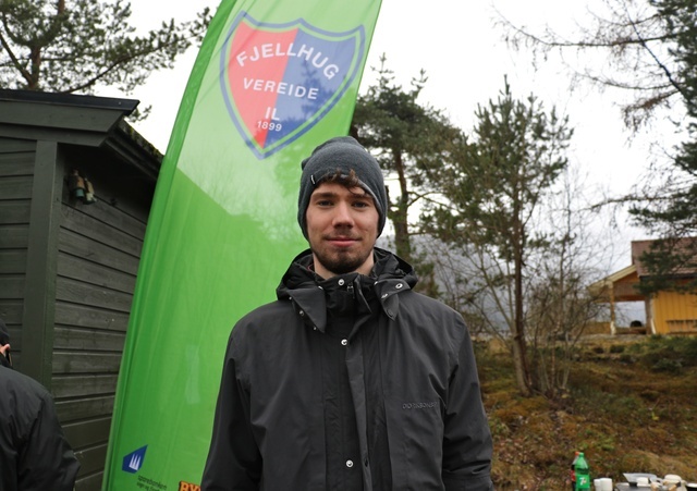 Bendik Grimsbø, Førde IL var raskest med tiden 12.20. Foto: Martin Hauge-Nilsen