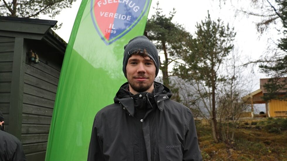 Bendik Grimsbø, Førde IL var raskest med tiden 12.20. Foto: Martin Hauge-Nilsen