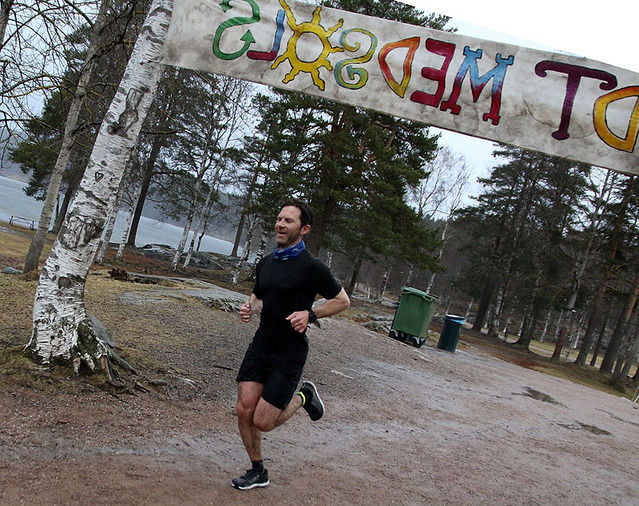Preben Øiamo vant 4-runder'n i det kalde regnværet. Foto: Heming Leira Preben Øiamo vant 4-runder'n i det kalde regnværet. Foto: Heming Leira