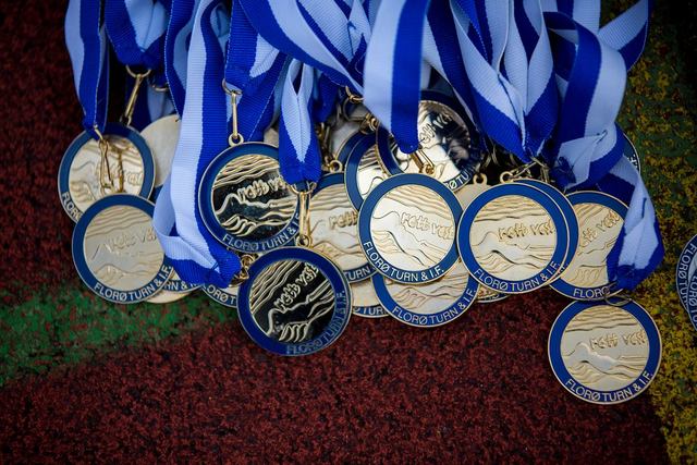 Rett Vest medaljer (Foto fra arrangørens facebookside 2015)
