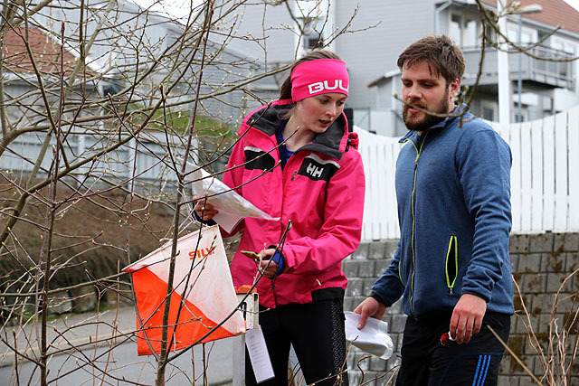 Postene lå stort sett på eller i nærheten av vei. Heretter blir det løp som stort sett går i terrenget.