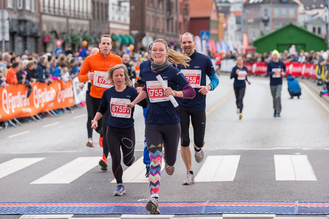 Bergen City Maraton i 2017. Foto: Martin Huddart