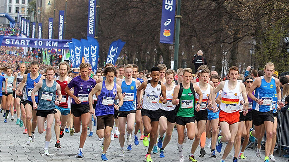 Teten etter 100m. Foto: Kjell VIgestad