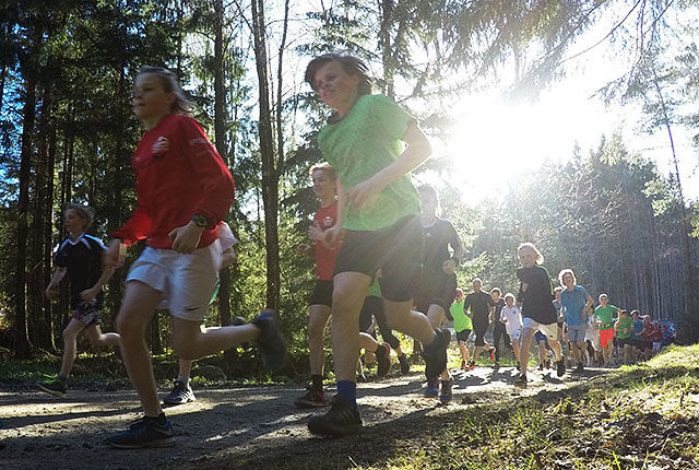 Borredalen Rundt er et av løpene som holder det gående i hele fellesferien. Foto: Bjørn Johannessen