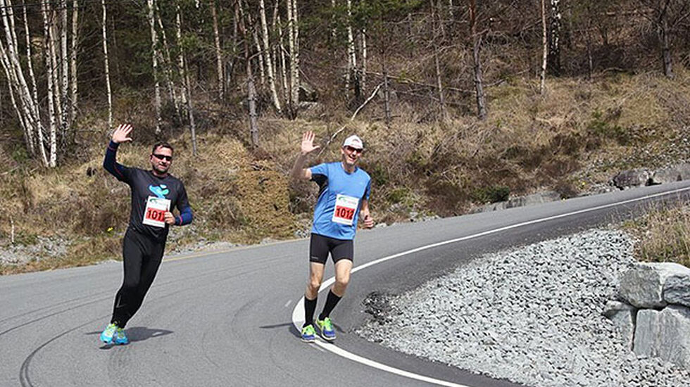 92 løp Strandamila, mens 17 løp Midtbygdens Halvmaraton. (Alle foto: arrangøren)