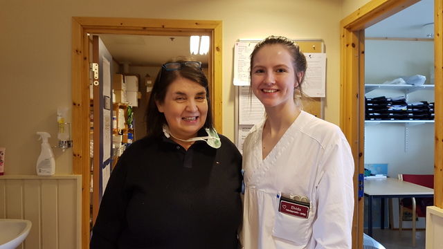 Katastrofeøvelse Elida og ragnhild