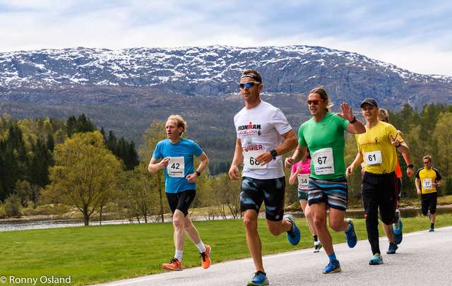 Fra Eikefjord Halvmaraton 2017. (Alle foto: Ronny Osland)