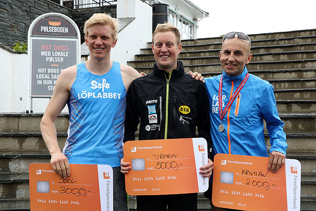 Premiepallen 2017 menn, fra venstre: Joel Dyrhovden, Torstein Tengsareid og Kristian Jarnung. Premiepallen 2017 menn, fra venstre: Joel Dyrhovden, Torstein Tengsareid og Kristian Jarnung.