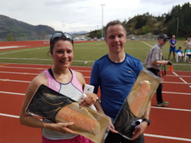 Laetitia Rosing og Hilmar Kråkenes