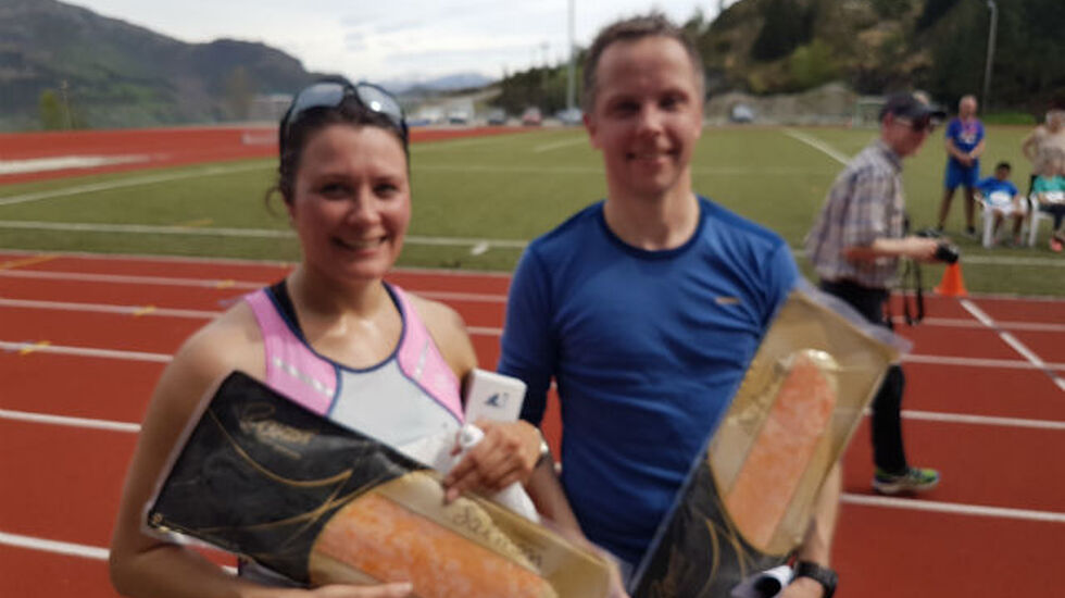 Laetitia Rosing og Hilmar Kråkenes