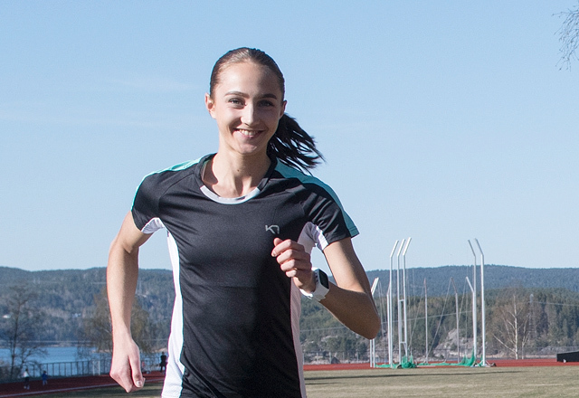 Karoline Skauen har grunn til å smile etter en meget sterk start på sesongen. (Arkivfoto: Bjørn Johannessen)