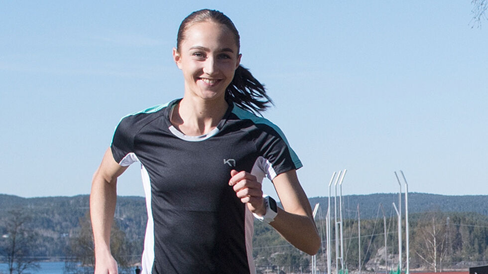 Karoline Skauen har grunn til å smile etter en meget sterk start på sesongen. (Arkivfoto: Bjørn Johannessen) 
