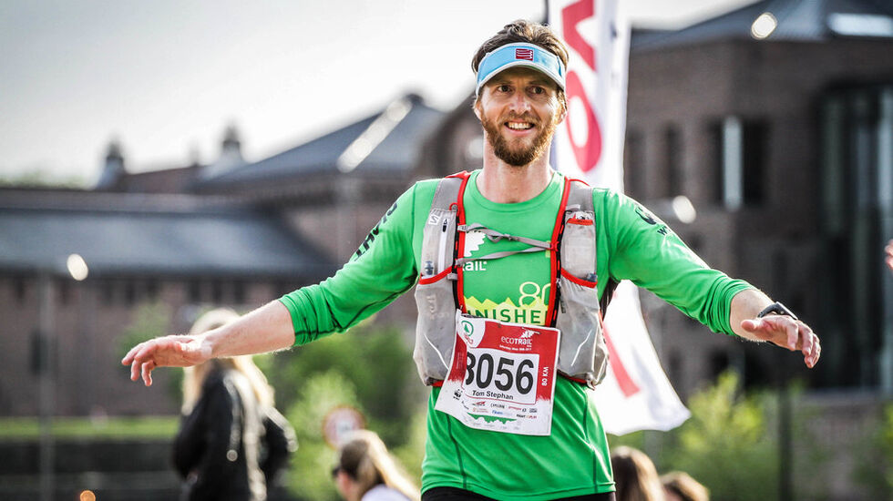 Målgangen. (Foto: Ecotrail/Sportograf/Mar Jon)
