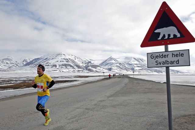 Andreas Nygren var raskeste løper på maraton. (Foto: Kjell Håkon K. Larsen)