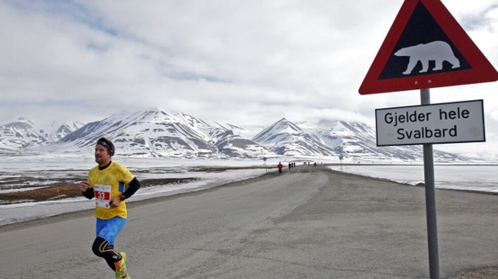 Andreas Nygren var raskeste løper på maraton. (Foto: Kjell Håkon K. Larsen)