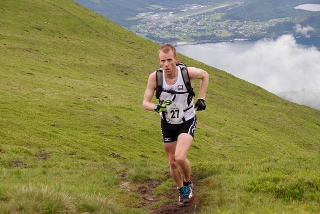 Erling Hisdal under Saudehornet Opp i 2016.